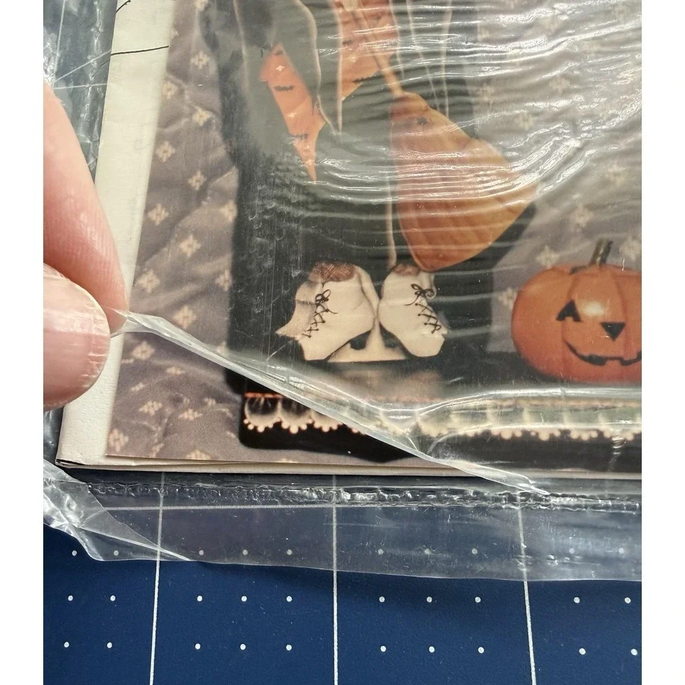 Big Sis Lil' Sis Tole Pattern Packet: TRICKY WITCHY & SKITTY KITTY Uncut Vintage